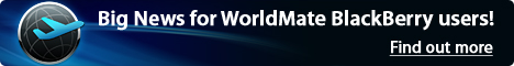 Big news for worldmate for blackberry users - find out more