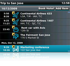 Itinerary Manager